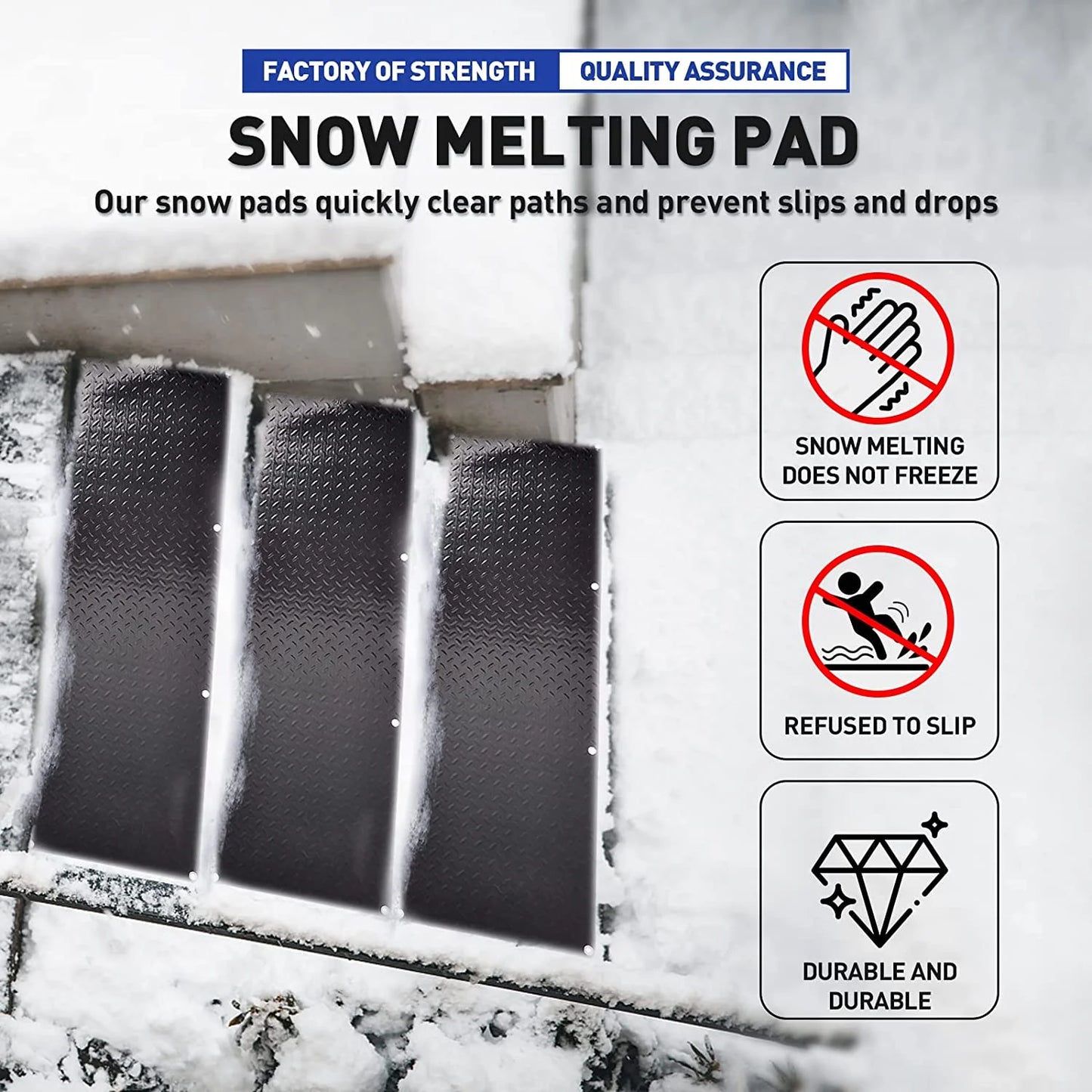 Snow Melting Walkway Mat