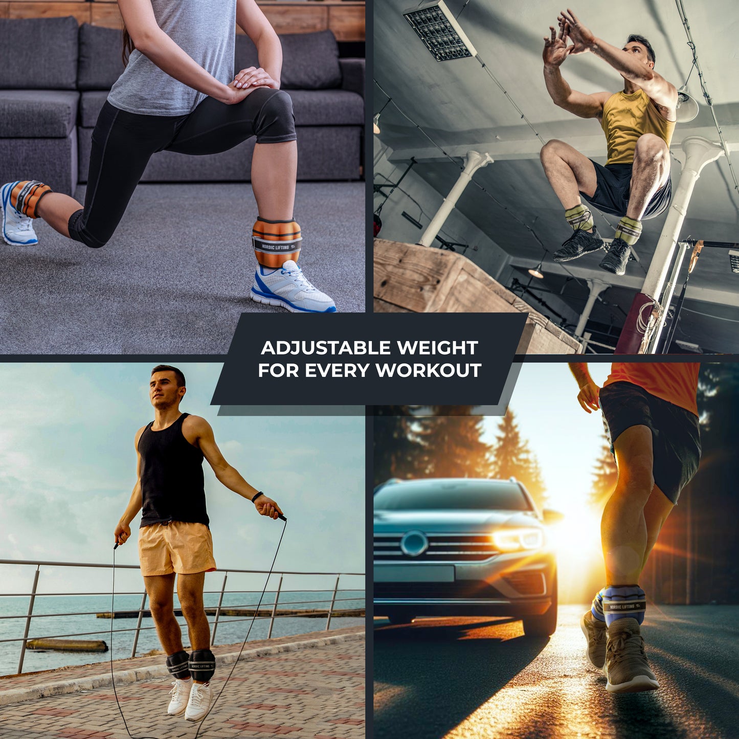 Adjustable Ankle Weights