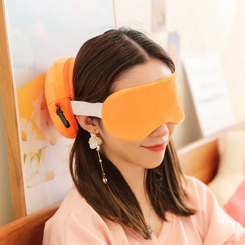 Eye Mask Neck Pillow