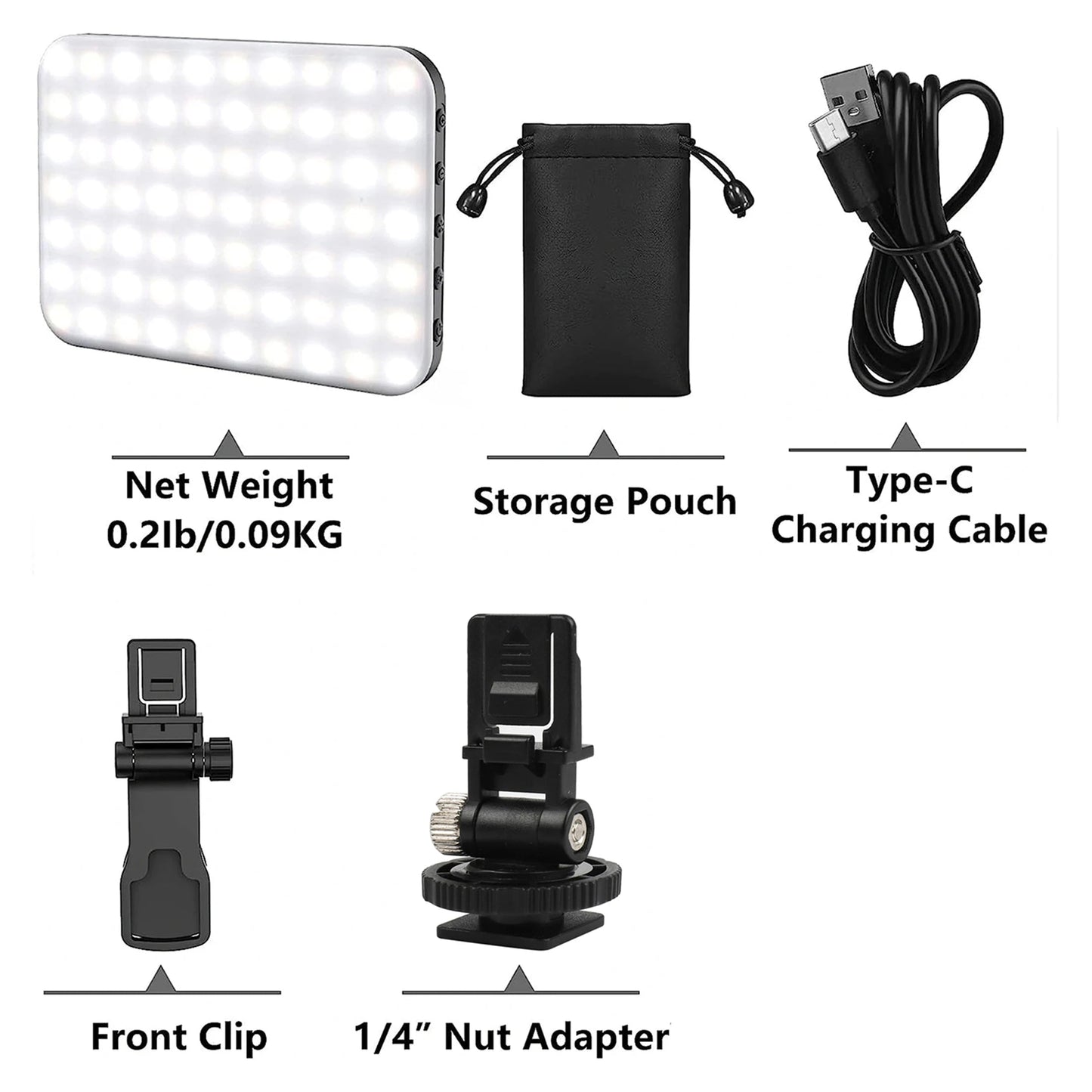 The GlowClip™ - High Powered Portable Fill Light