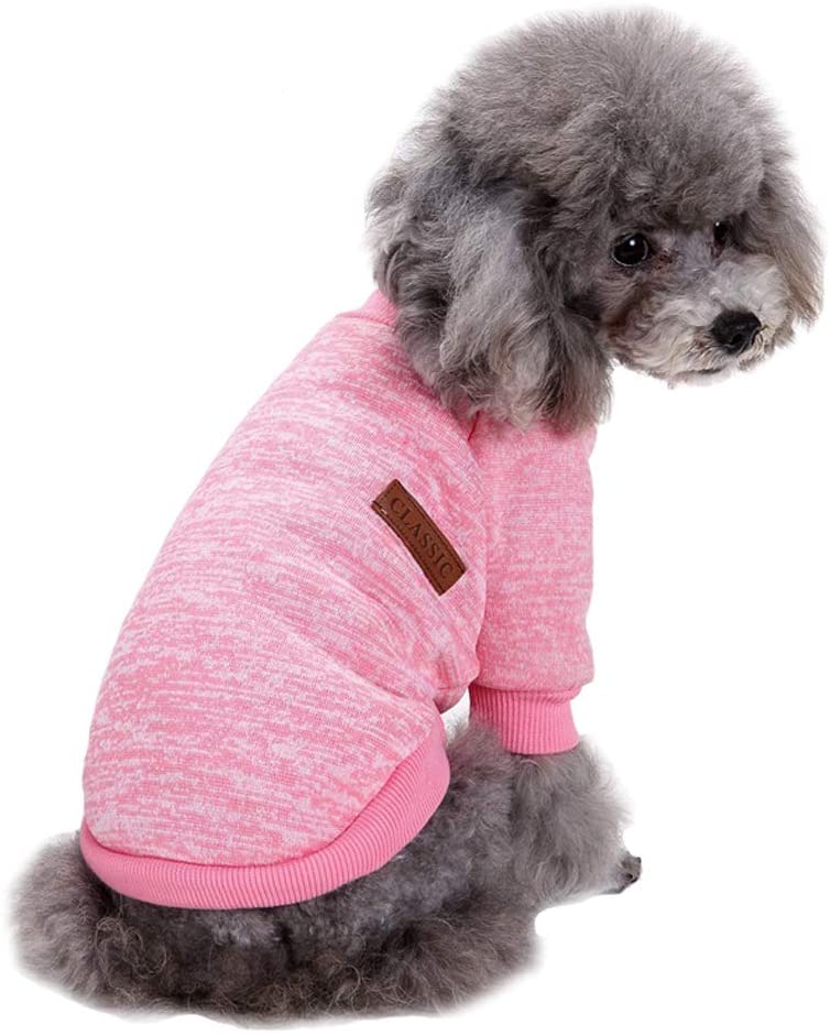 Fashion Focus On Pet Dog Clothes Knitwear Dog Sweater Soft Thickening Warm Pup Dogs Shirt Winter Puppy Sweater for Dogs