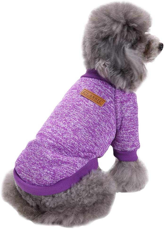 Fashion Focus On Pet Dog Clothes Knitwear Dog Sweater Soft Thickening Warm Pup Dogs Shirt Winter Puppy Sweater for Dogs