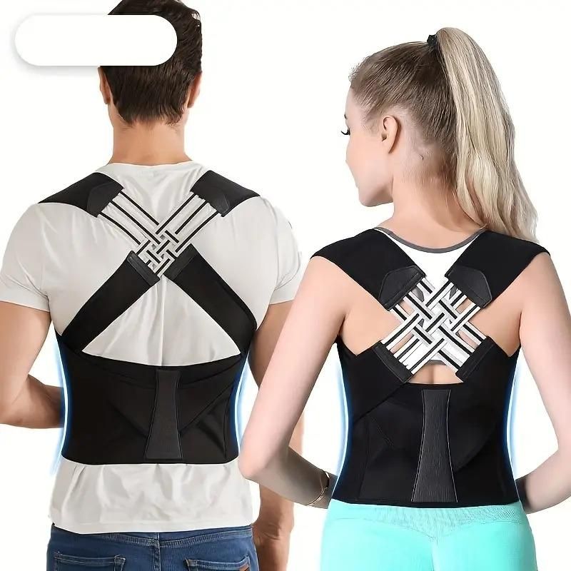 Roro™️ - Posture Pro Adjustable Back Posture Corrector/ Neck & Back Pain Reliever Belt for Women & Men