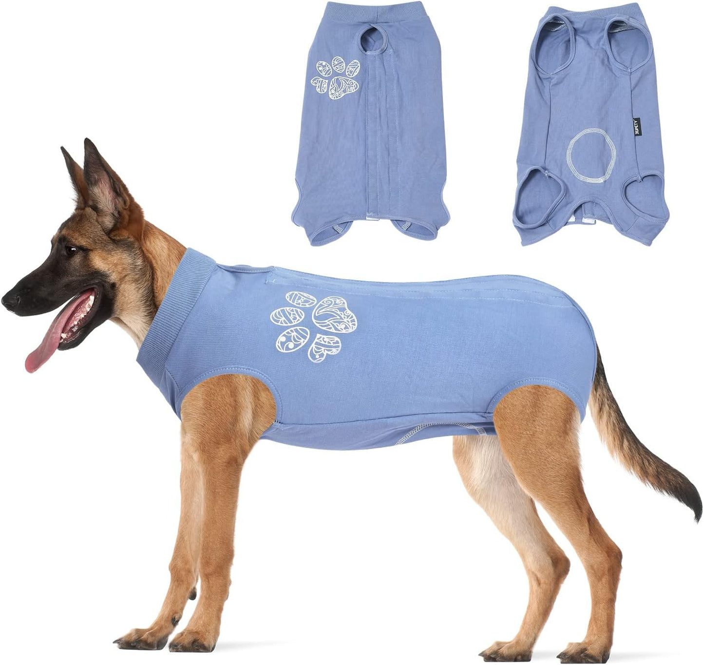 Adjustable Anti-Lick Dog Recovery Suit - Surgical Pet Suit