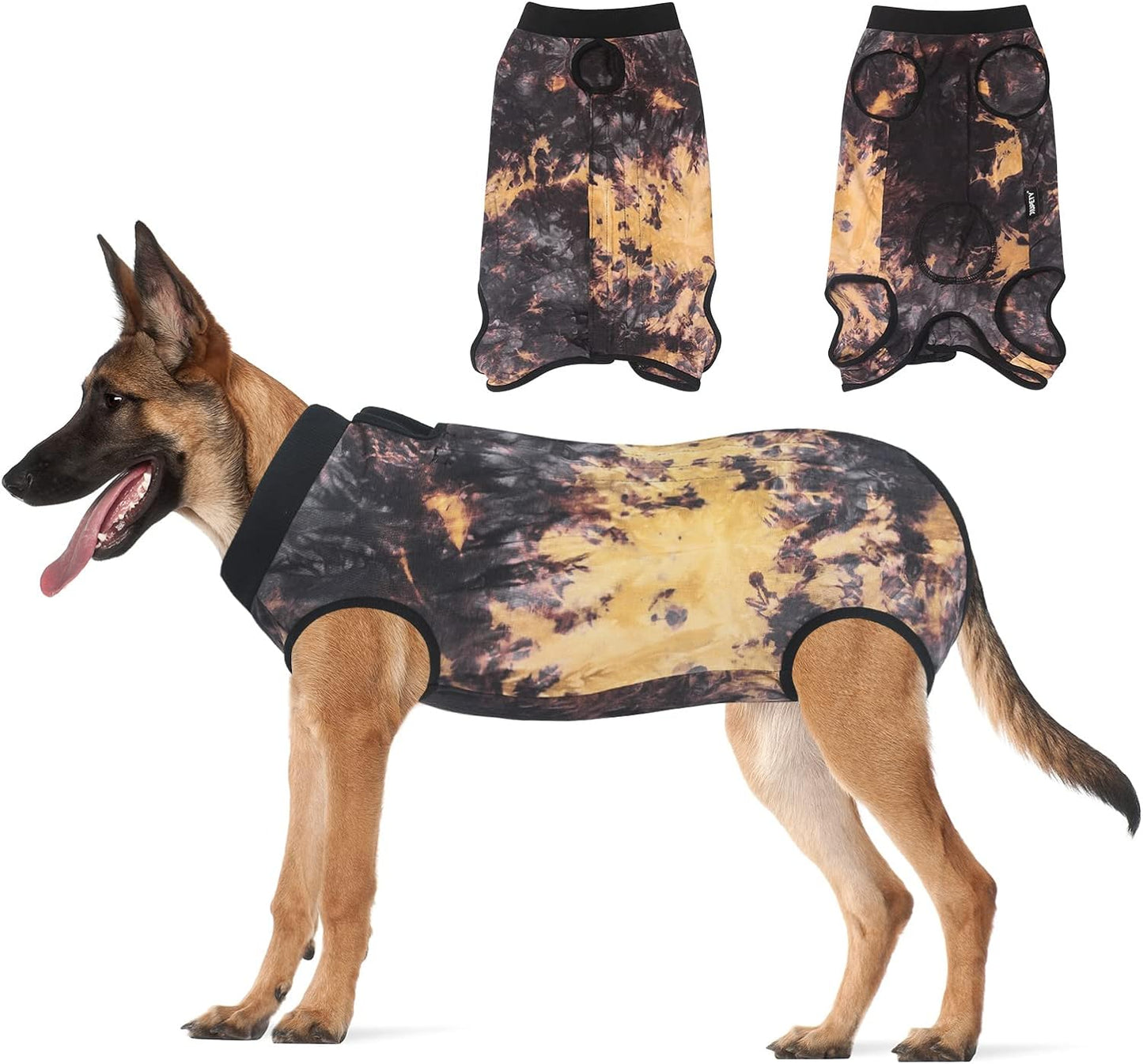 Adjustable Anti-Lick Dog Recovery Suit - Surgical Pet Suit