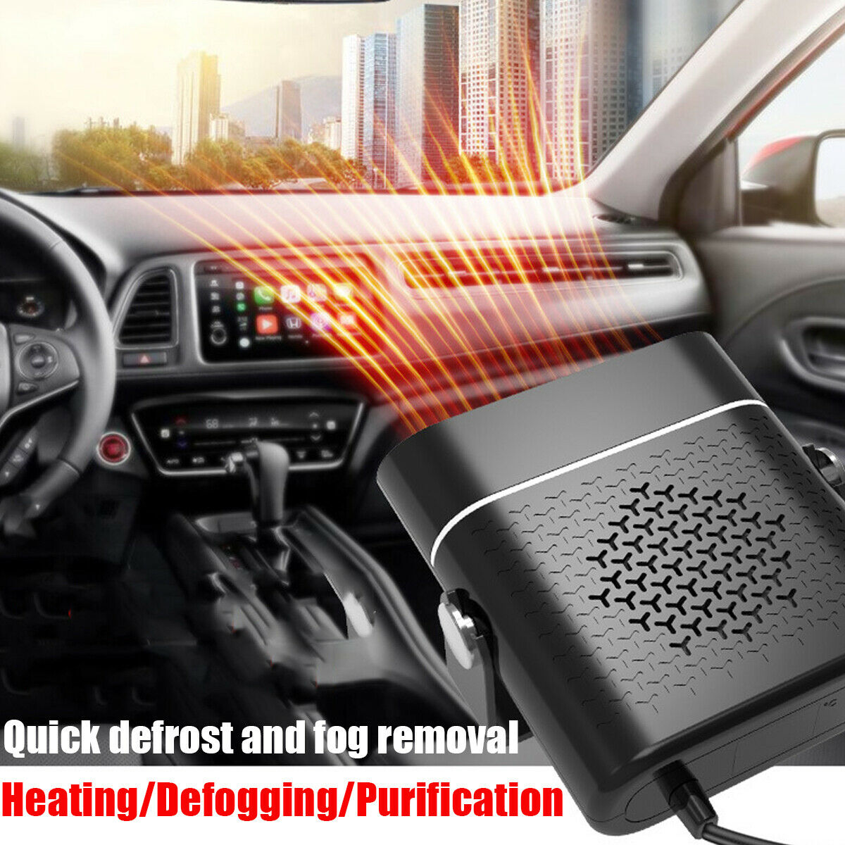 Portable Car Heating Defroster Fan