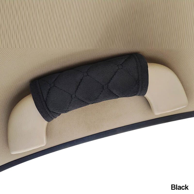 Car Interior Door Handle Cover Soft Plush Internal Auto Roof Holder Protector