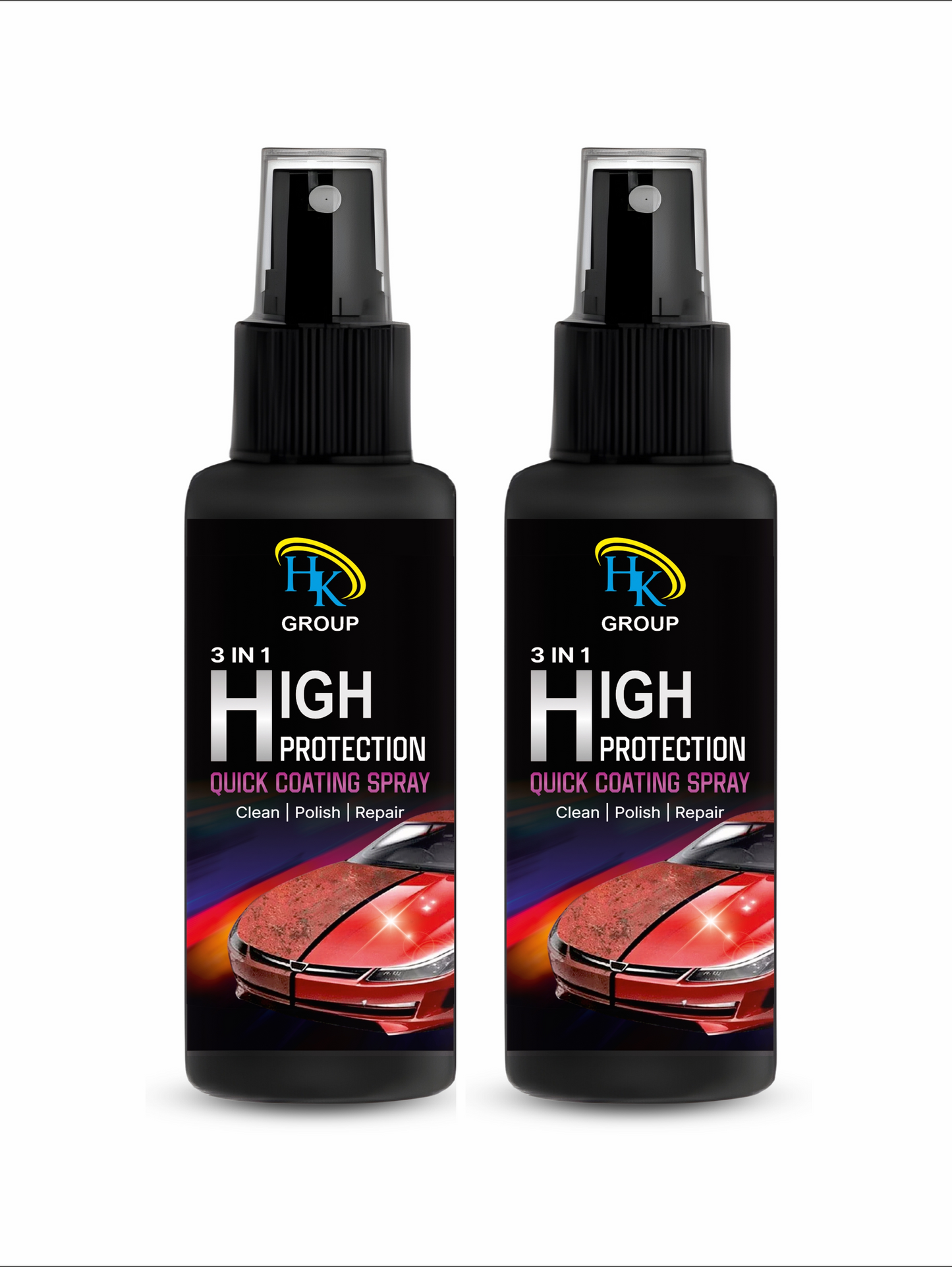 3 in 1 High Protection Ceramic Coating Spray (Buy 1 Get 1 Free)