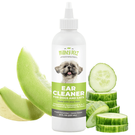 4-in-1 Ear Cleaner for Dogs & Cats - Cleaning Solution for Healthy Ears