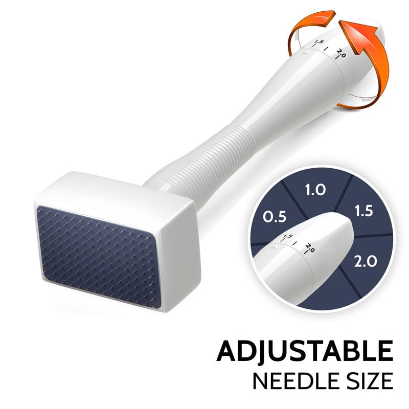 Adjustable Derma Stamp with Titanium Needles