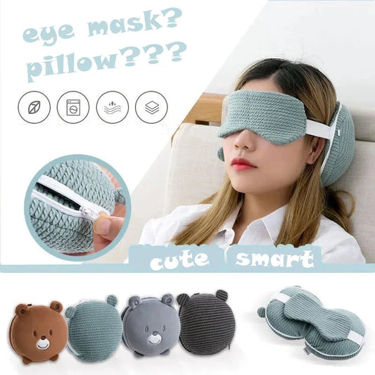 Eye Mask Neck Pillow