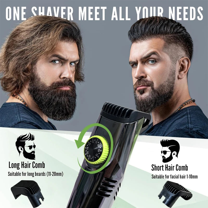 Vacuum Beard Trimmer