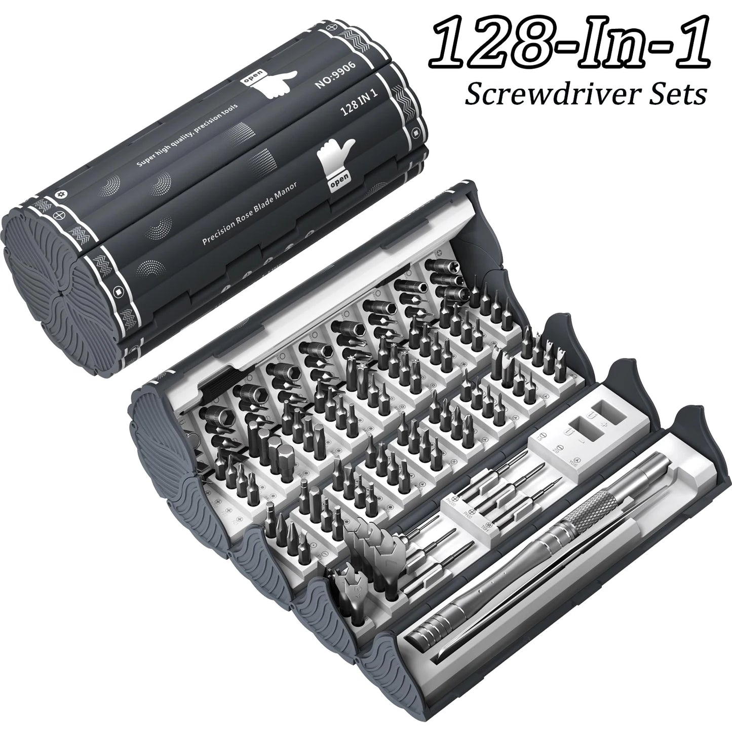 128-In-1 Screwdriver Set