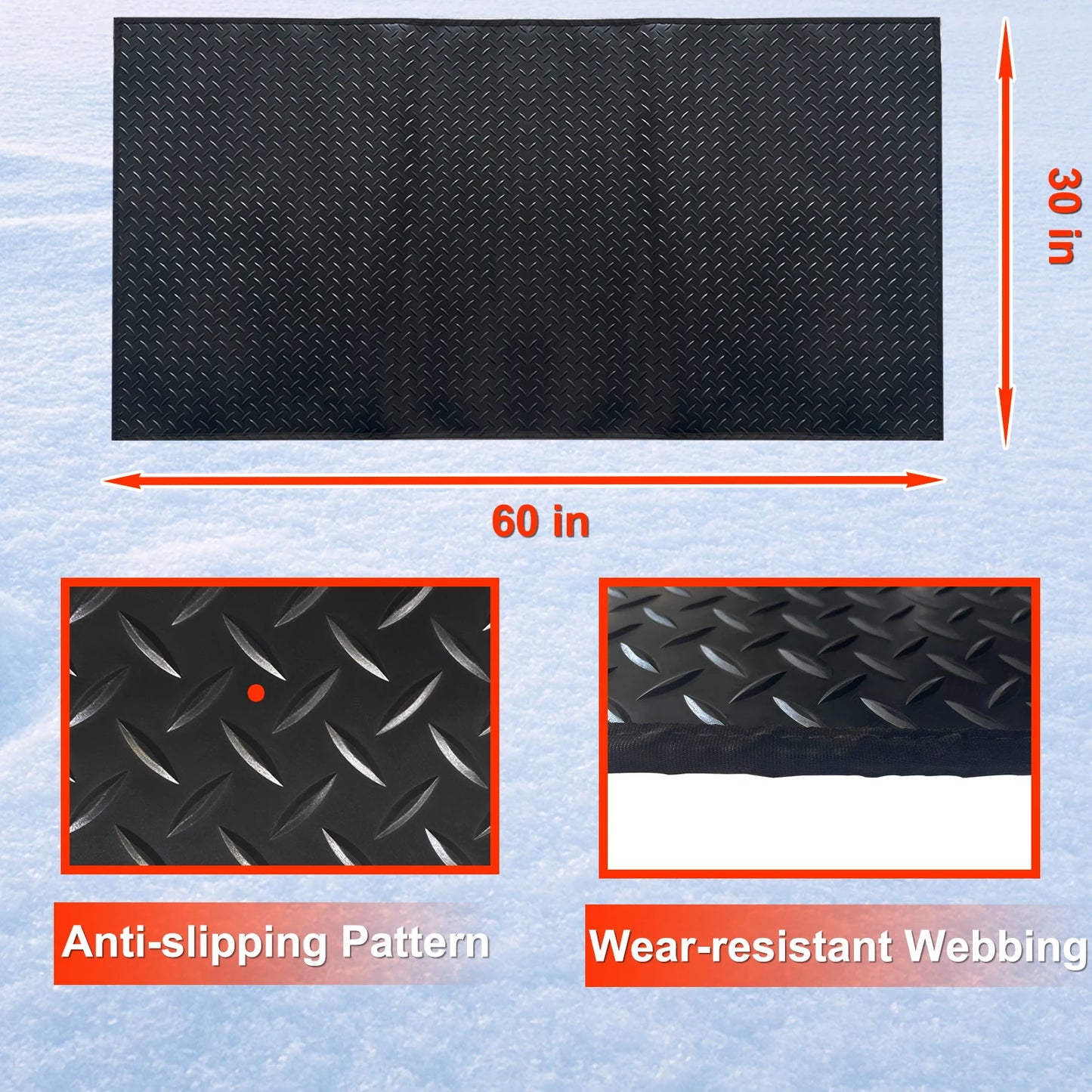 Snow Melting Walkway Mat