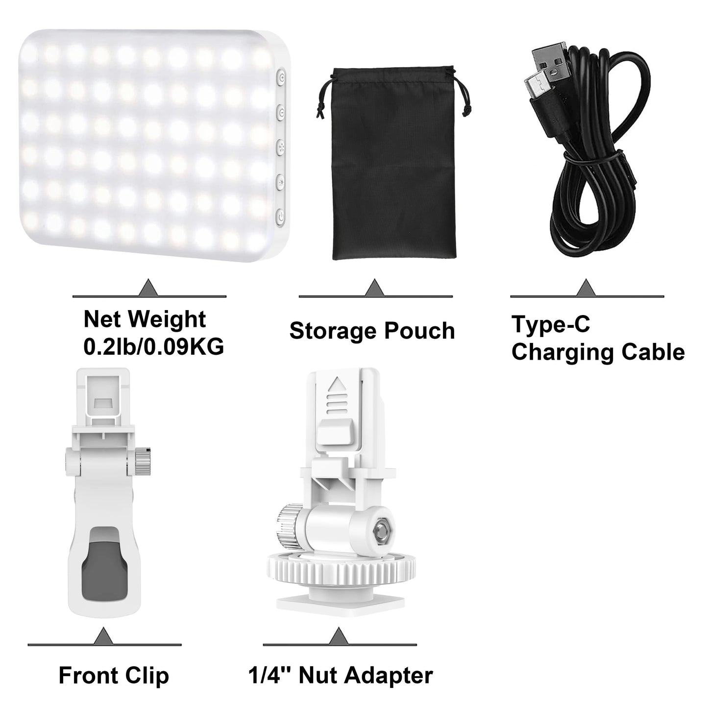 The GlowClip™ - High Powered Portable Fill Light